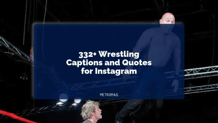 332+ Wrestling Captions and Quotes for Instagram