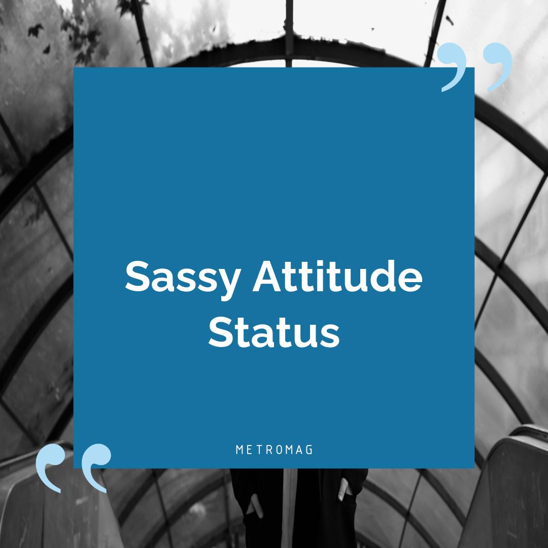 Sassy Attitude Status