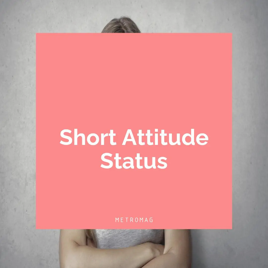 Short Attitude Status