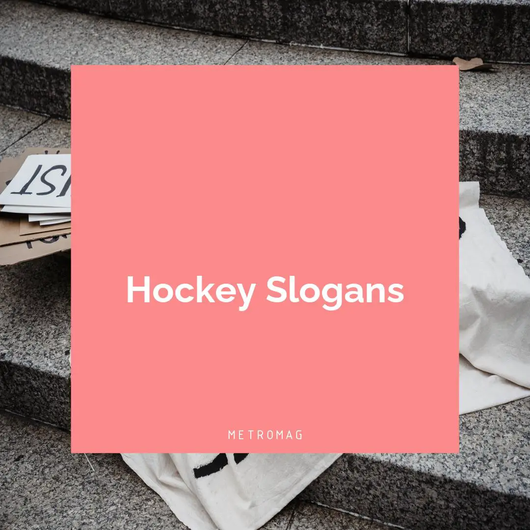 Hockey Slogans