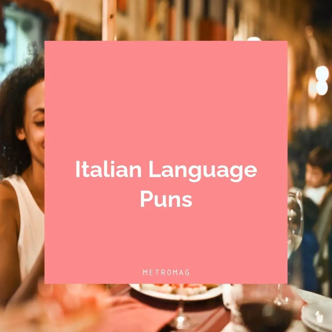 Italian Language Puns