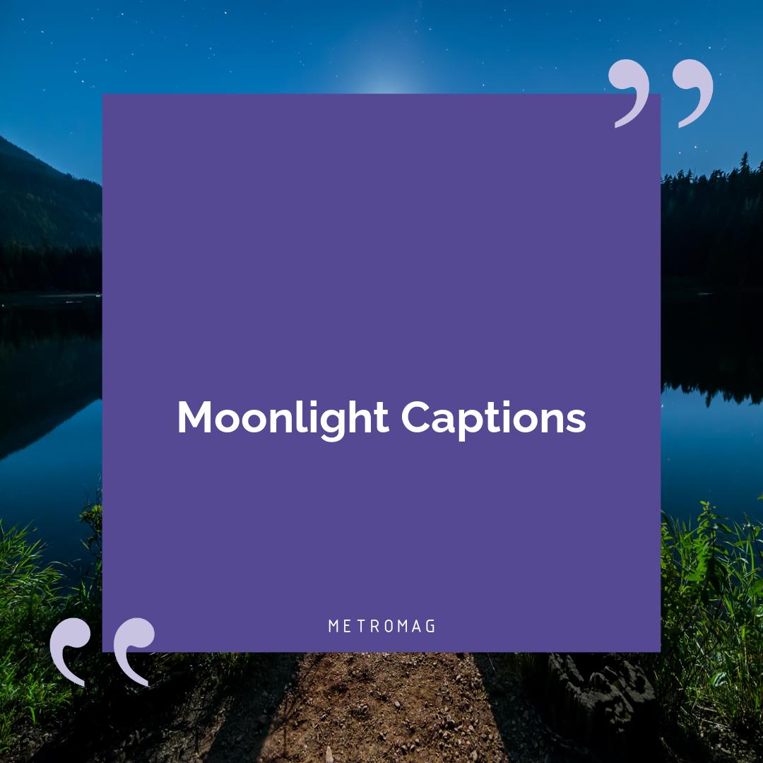 Moonlight Captions