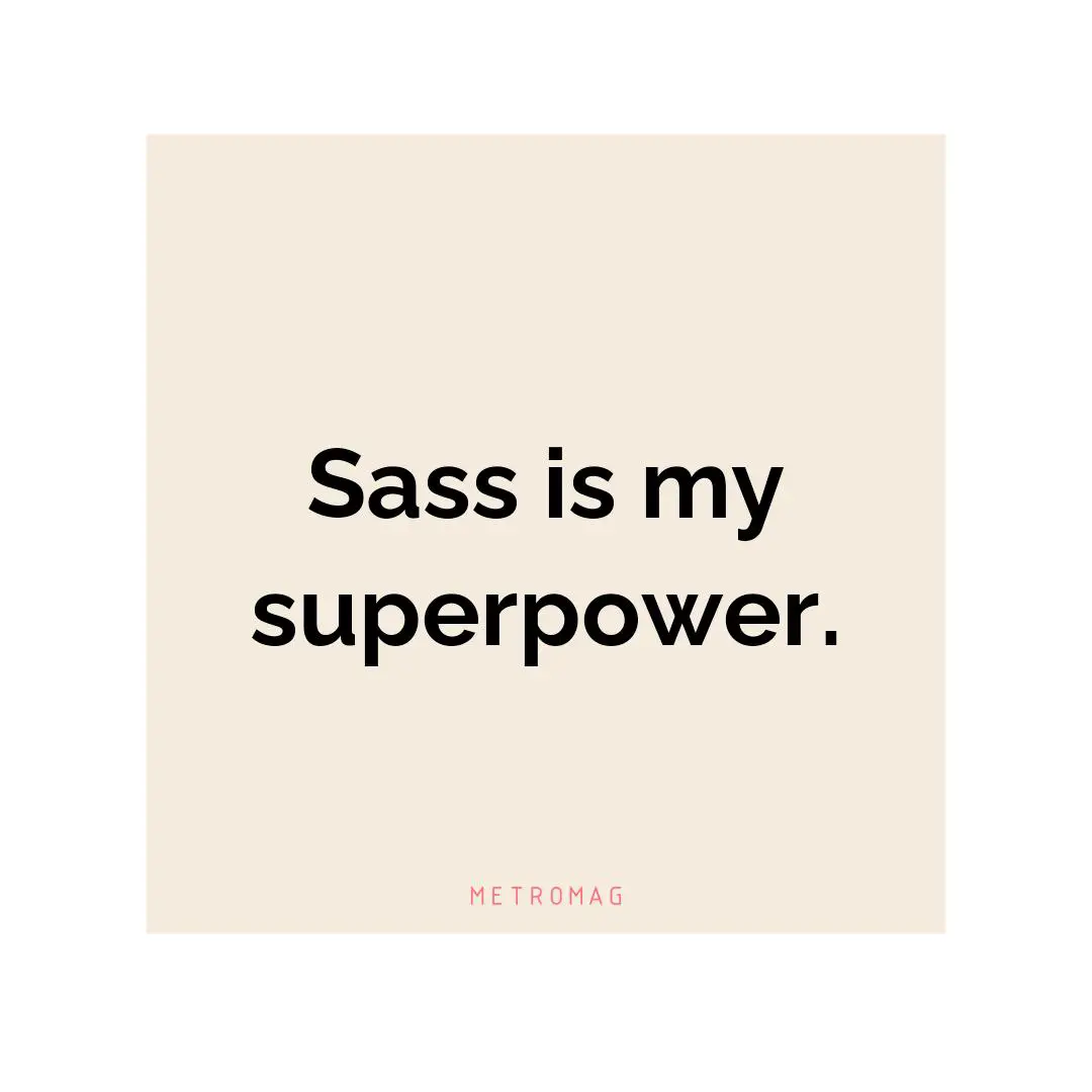 Sass is my superpower.