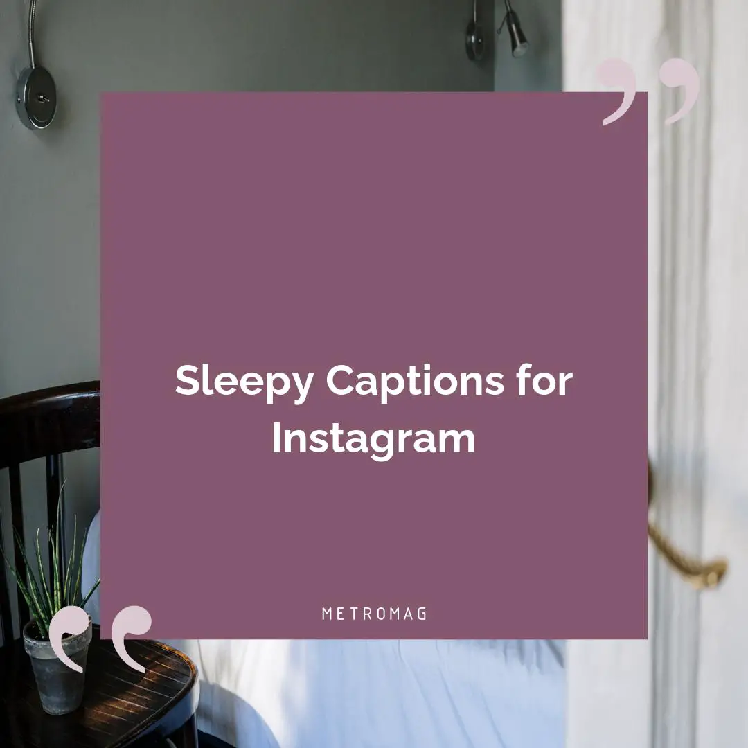 Sleepy Captions for Instagram