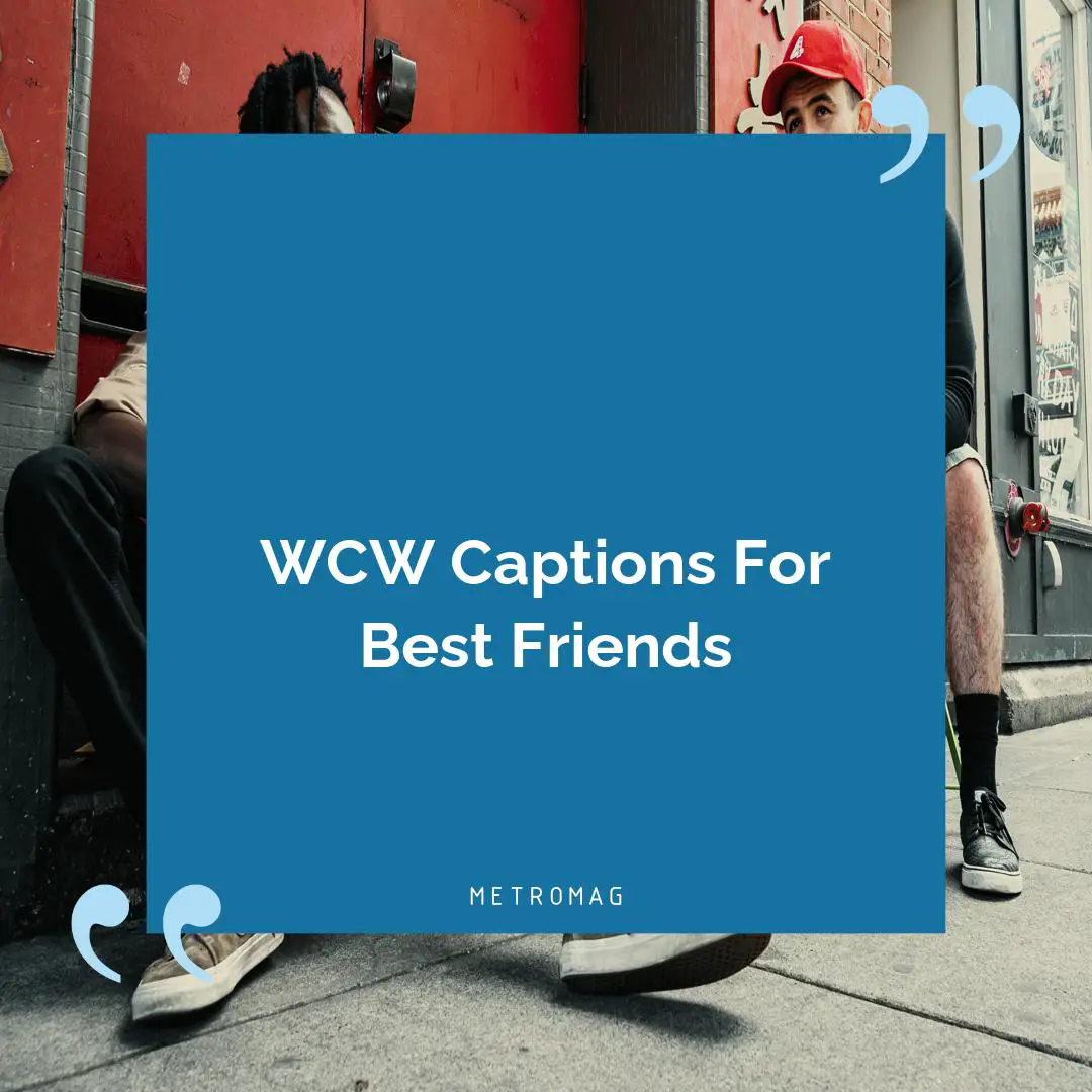 WCW Captions For Best Friends