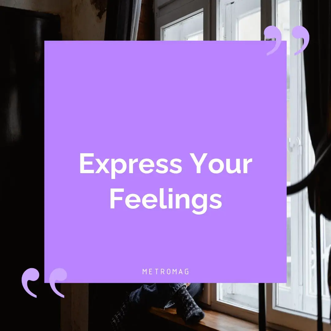Express Your Feelings