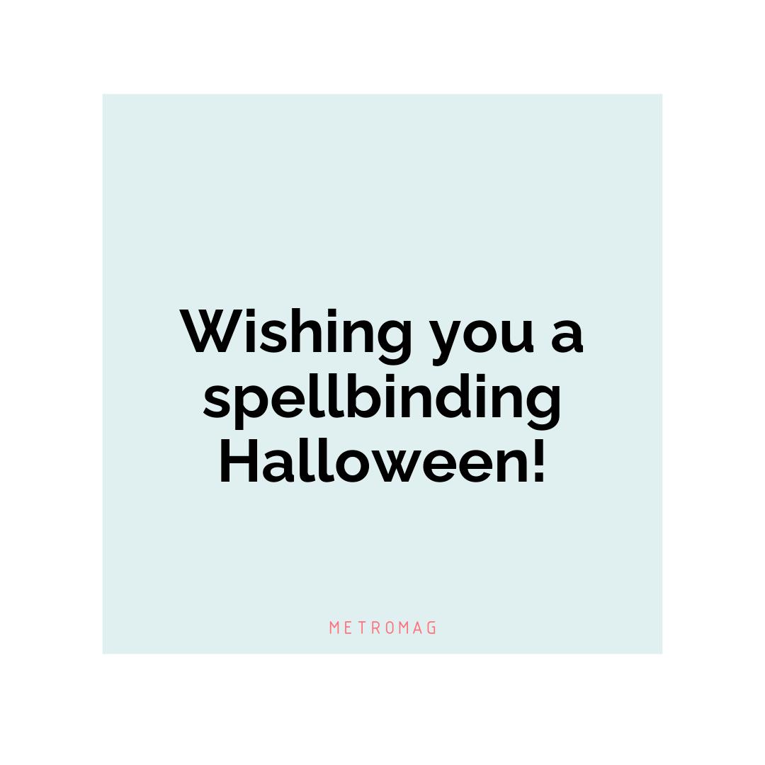 Wishing you a spellbinding Halloween!