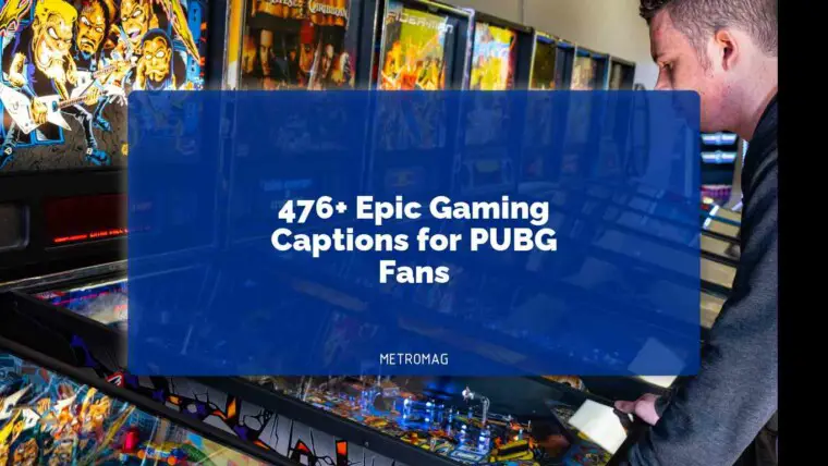 476+ Epic Gaming Captions for PUBG Fans