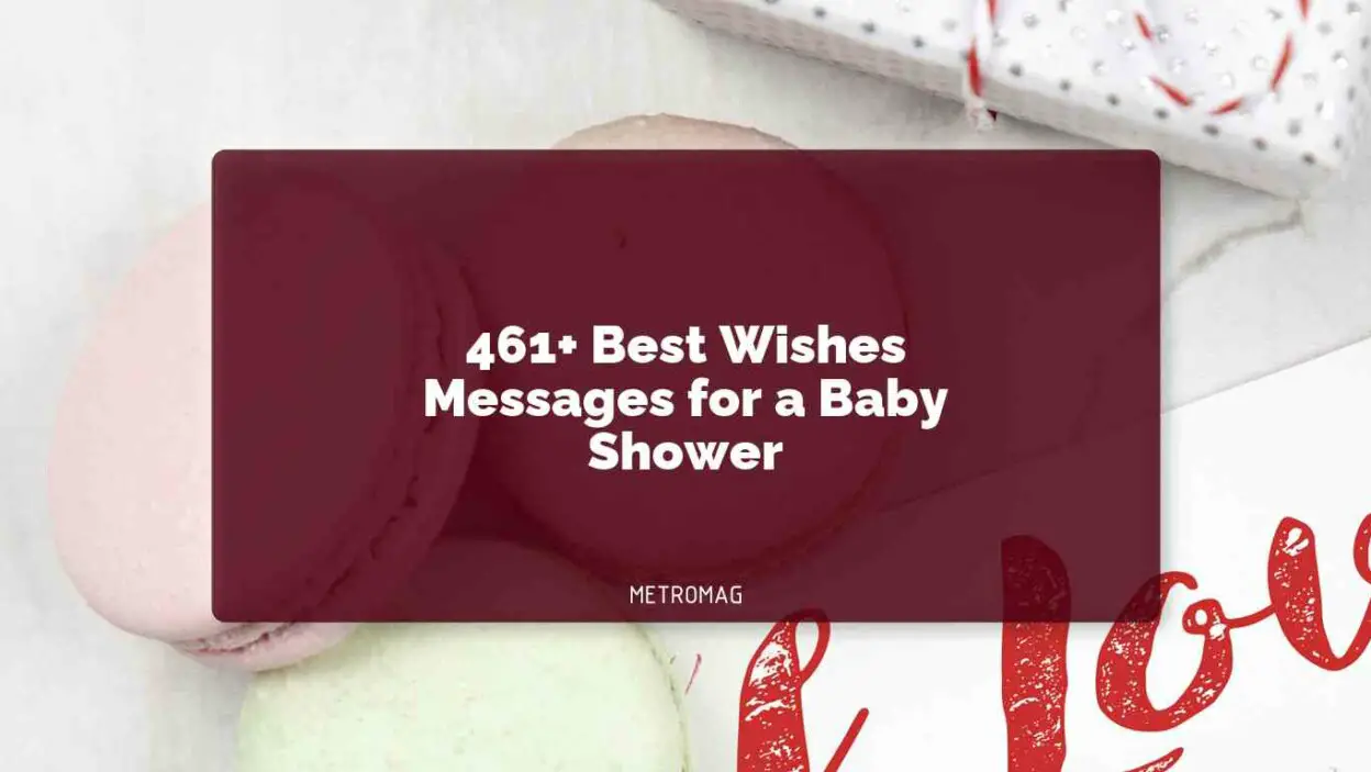 461+ Best Wishes Messages for a Baby Shower