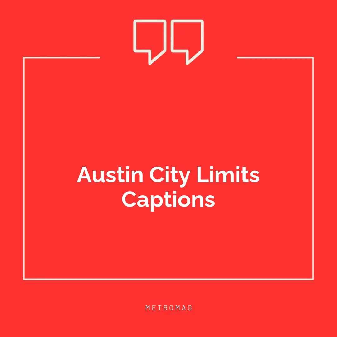 Austin City Limits Captions