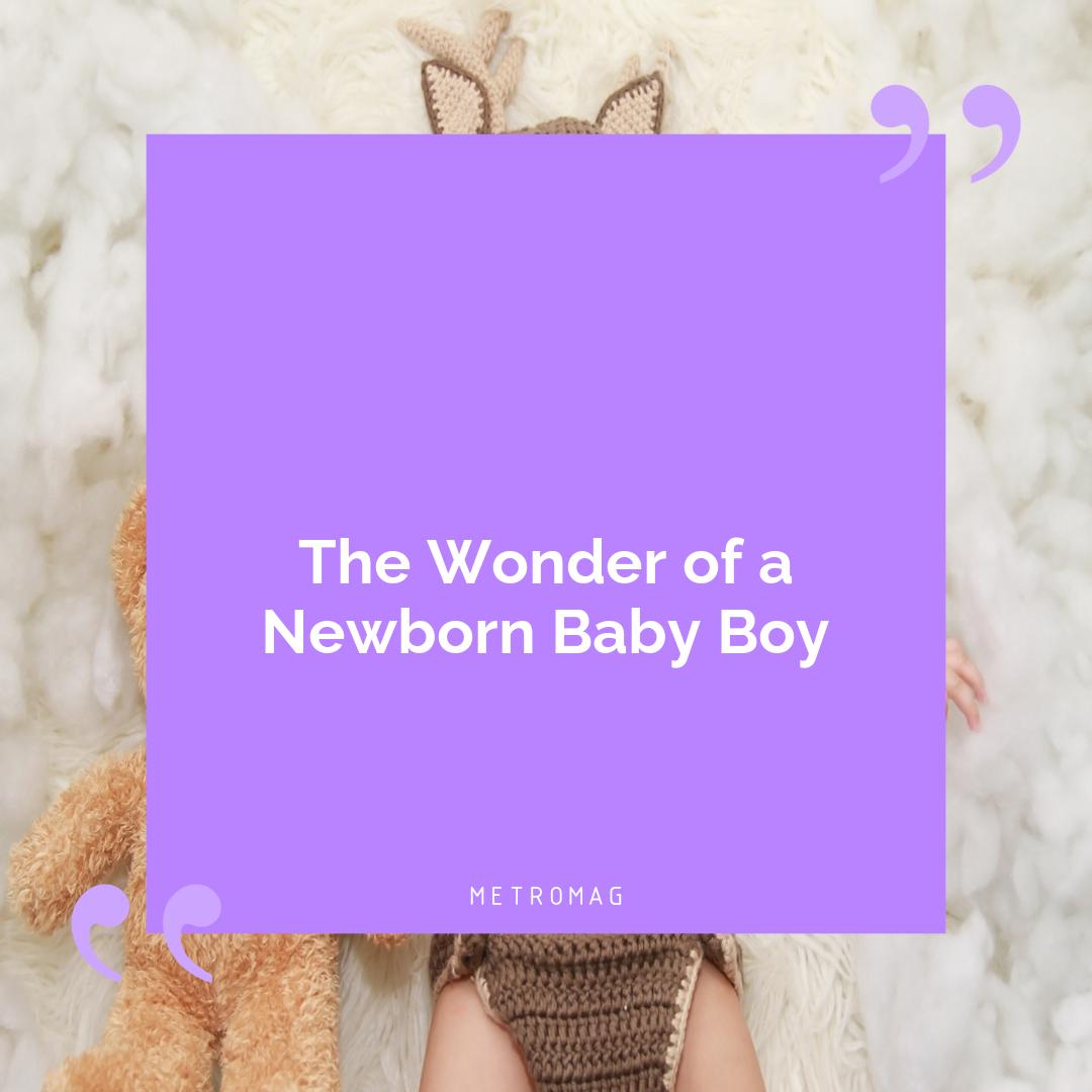 The Wonder of a Newborn Baby Boy