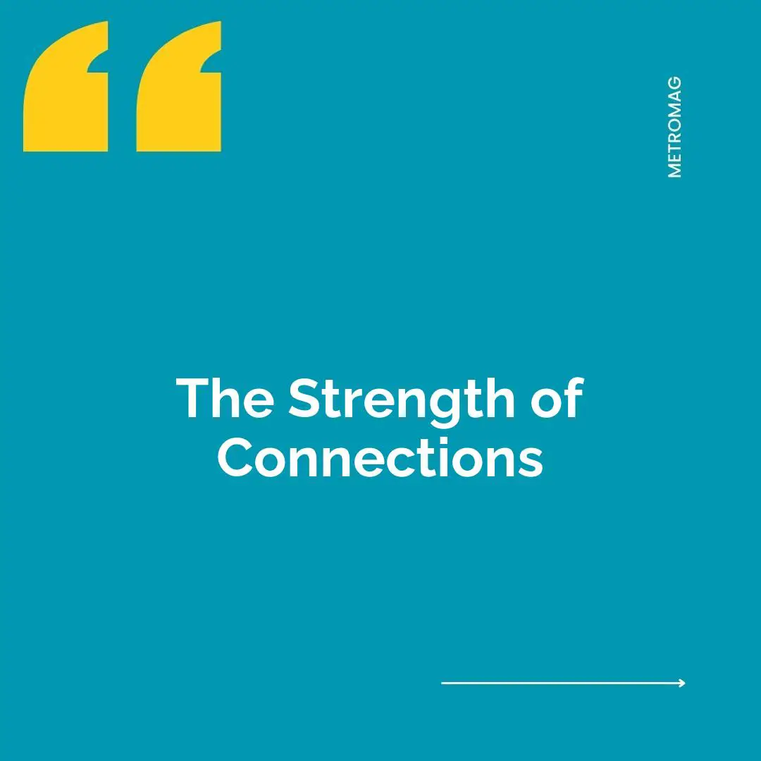 The Strength of Connections